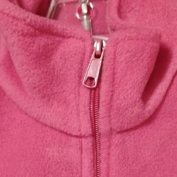 Columbia Pink Fleece Zip Vest - Picture 5 of 8